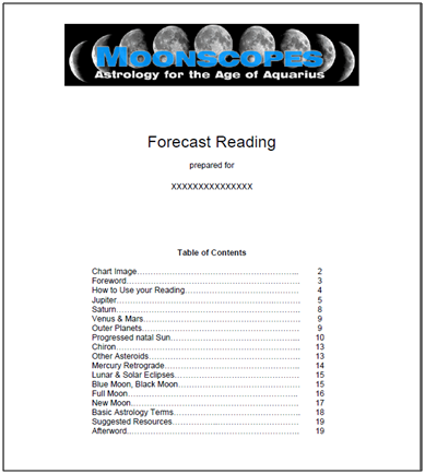 How To Read A Progressed Chart